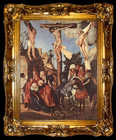 framed  CRANACH, Lucas the Elder The Crucifixion fdg, ta009-2